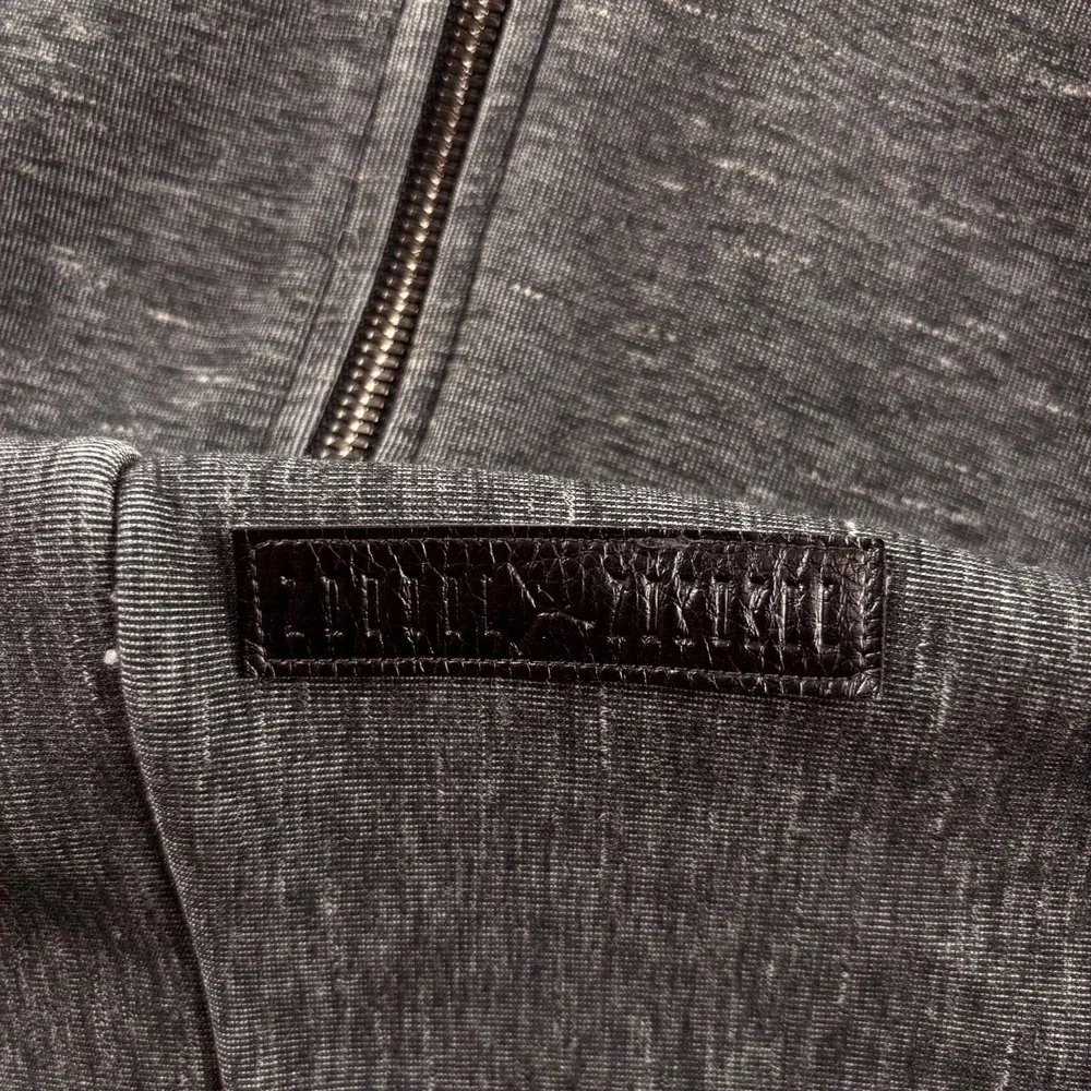 Air Jordan 11 Retro Pinnacle Full Zip Hoodie Mens M Gray Heather 632072-032